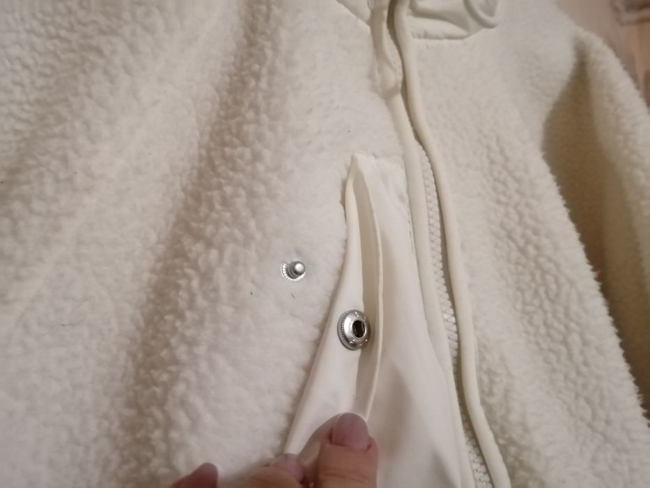 Жіноча куртка тедді біжева оверсайз Primark Cares