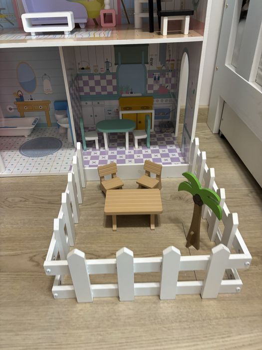 Domek dla lalek xxl duzy drewniany mamabrum