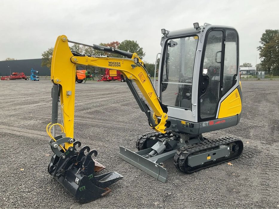 Wacker Neuson ET18  Koparka ET18 VDS *** PRZECHYŁ *** 2100KG Demo NOWY Łyżki Kubota MAX