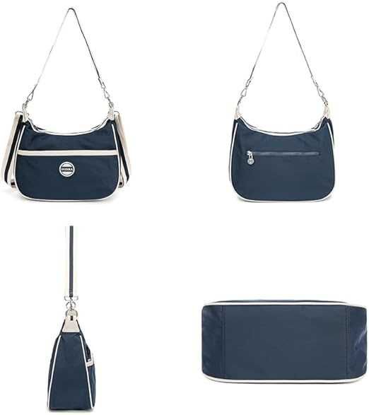 brązowa Torba damska lekka canvas nylon codzienna ramię wysoka jakość