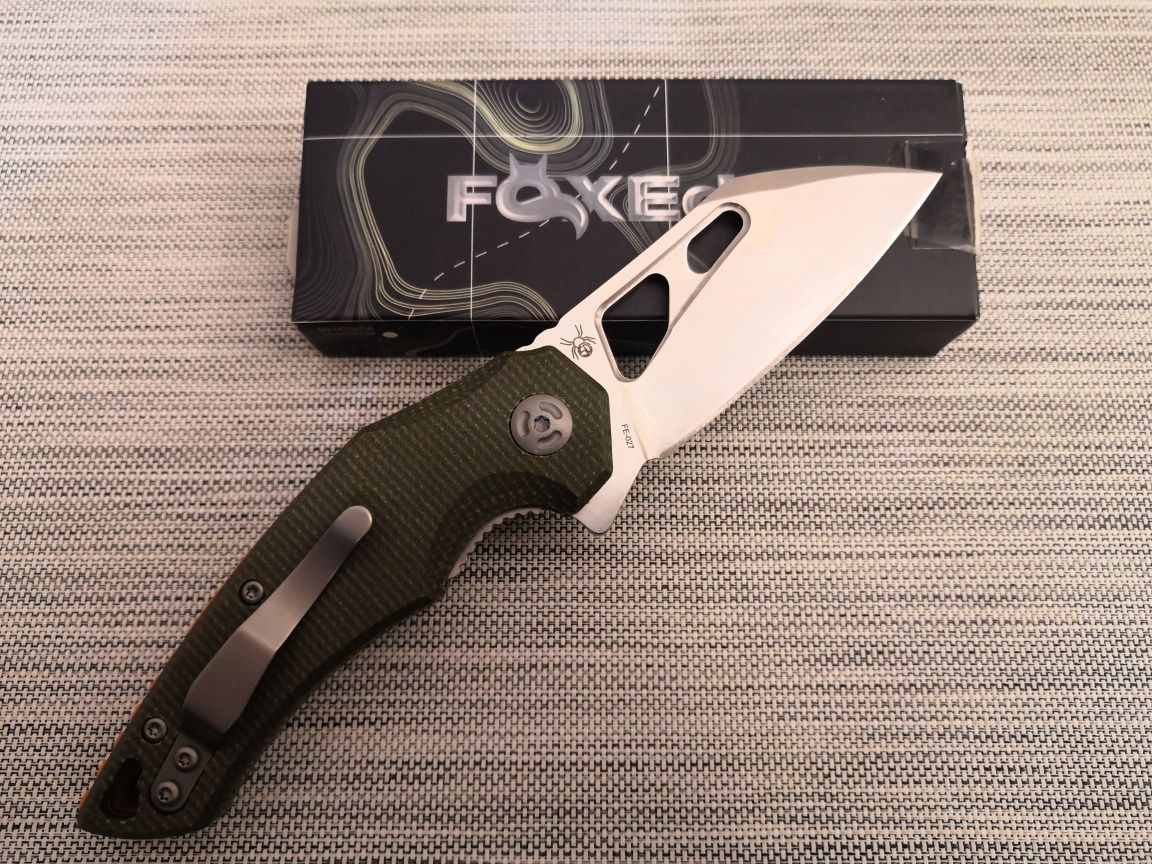 Fox Edge Atrax Micarta Olive
