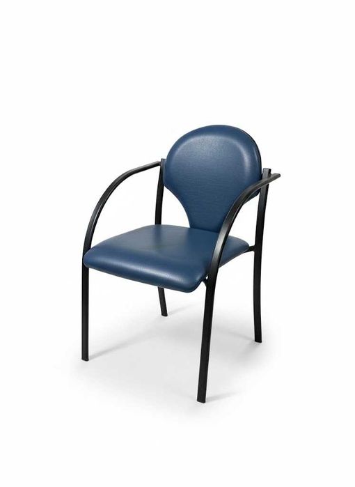 Lote de 3 Cadeiras de Escritório com Braços – Confortáveis e Elegantes