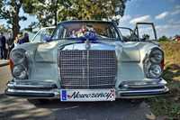 Samochód Auto Limuzyna do Ślubu Zabytkowy Mercedes lata 60 BMW 6