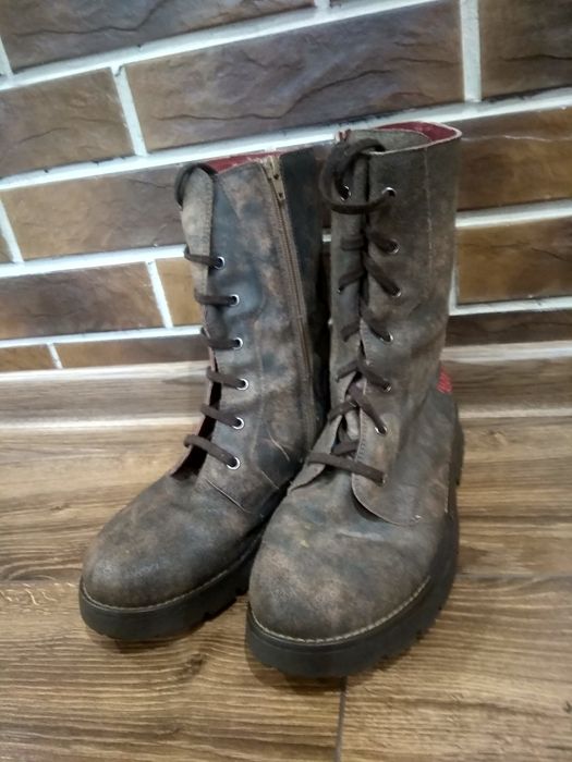 Кожаные Женские ботинки Replay 39 размер
