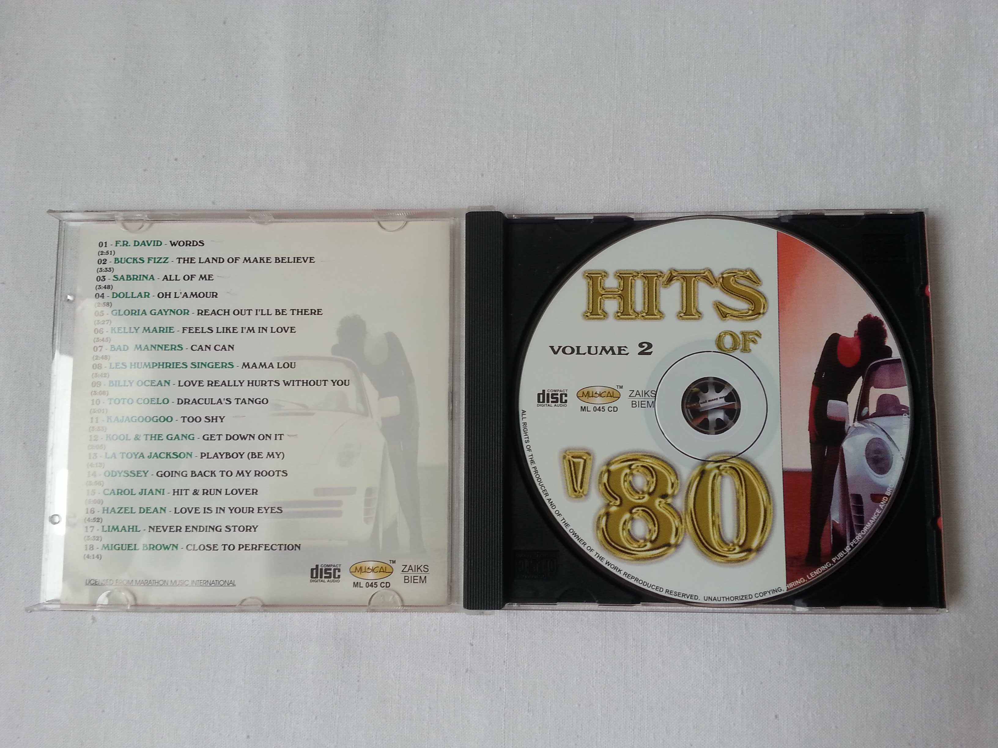 Płyta CD Hits Of ' 80 Volume 2