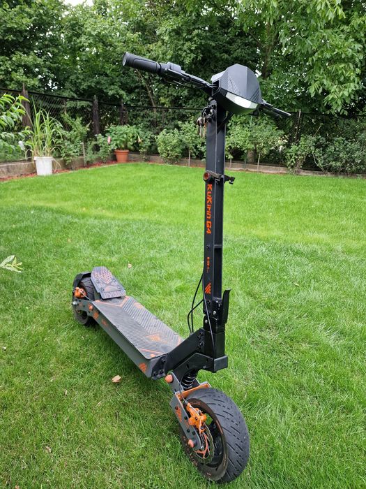 Kukirin g4 zadbany na gwarancji z wymienioną baterią