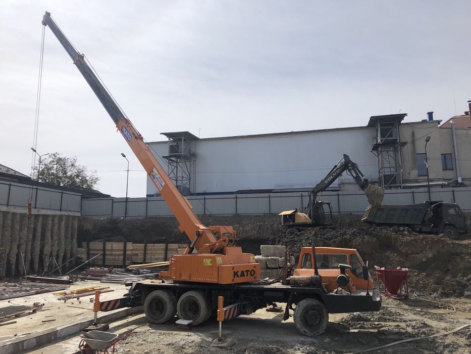 Послуги автокрана, оренда крана Закарпаття