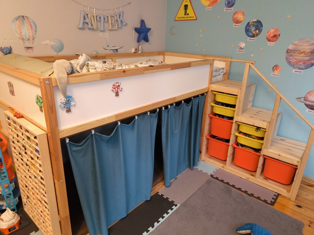 Sprzedam Łóżko Ikea KURA plus dodatki