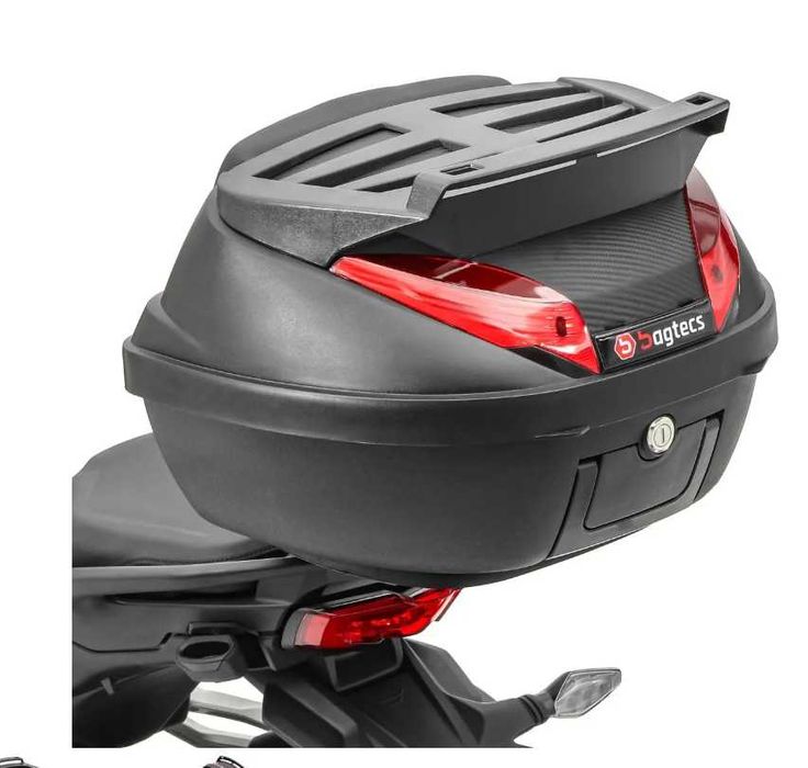 Top Case com suporte de instalação universal