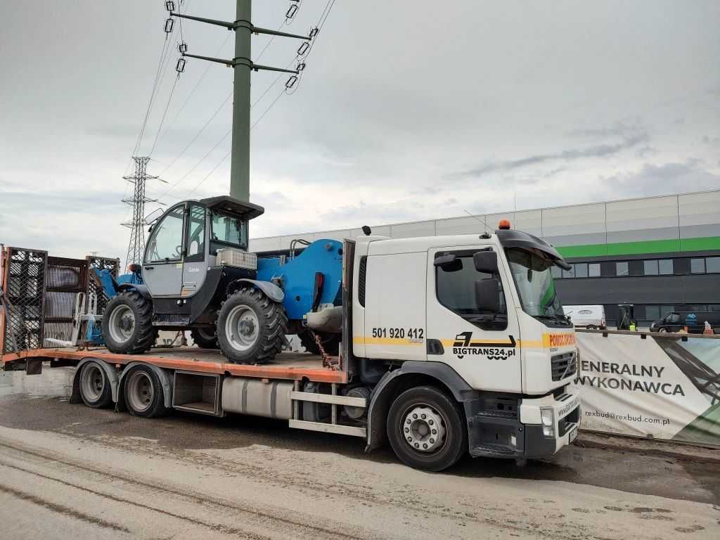 Maszyny Budowlane Transport Niskopodwoziowa Podczołgówka Niskopodwozie