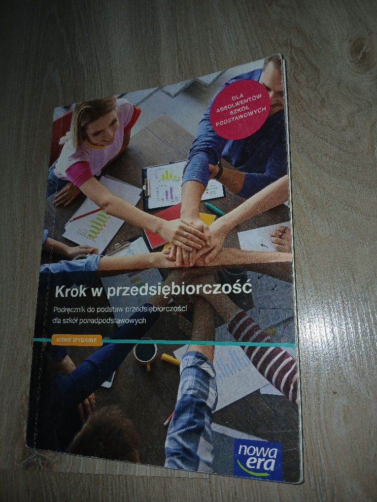 Podręcznik ,,Krok w przedsiędbiorczość"