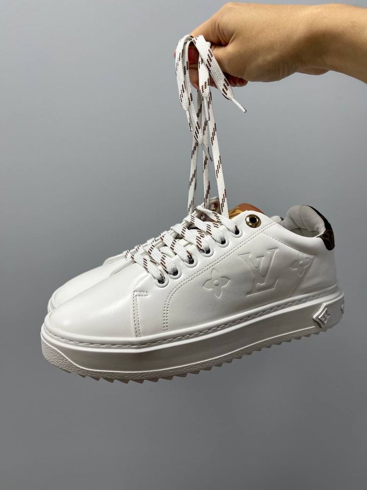 Sneakersy buty Louis Vuitton padent white