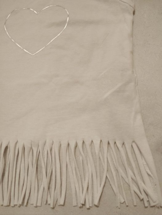 Top Branco Novo da Sfera - 6/7 anos