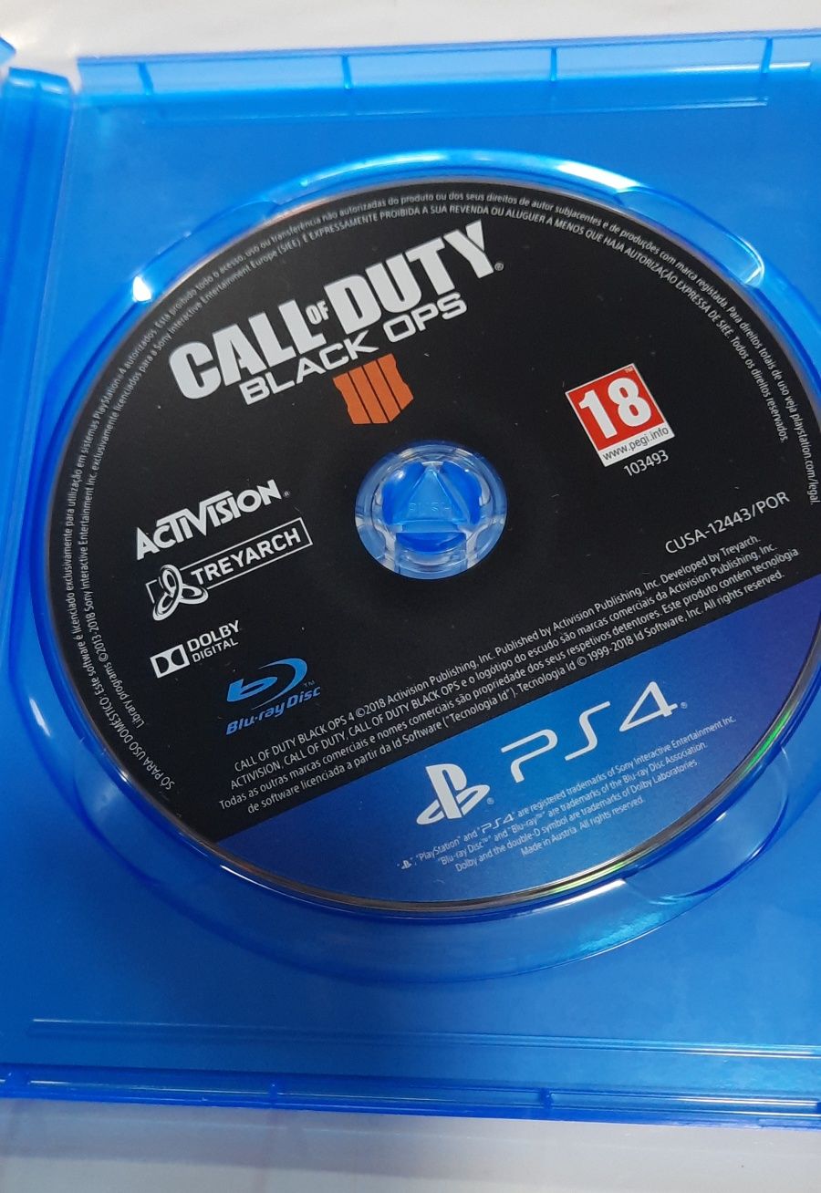 Jogo PS4 Call of Duty Black Ops