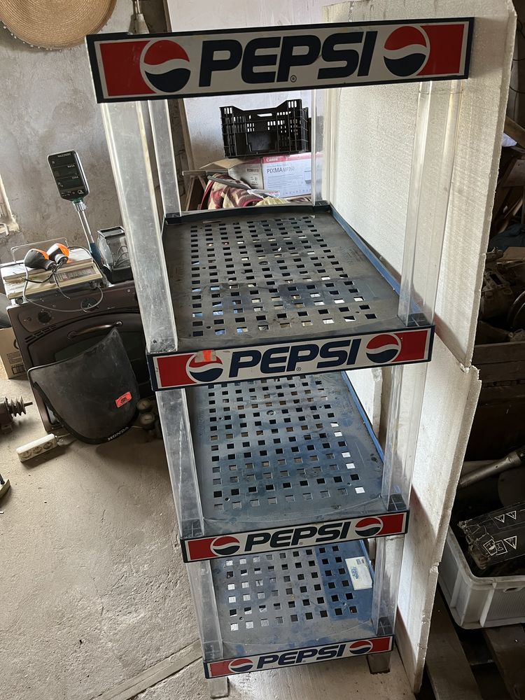 Stara Reklama Pepsi regał stolik szafka plastikowy