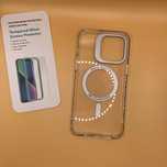 Case z mag safe i holderem do IPhone 14 pro max
