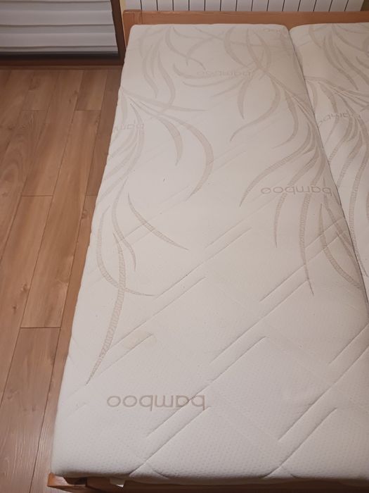 Używany materac z bambusem 80x200