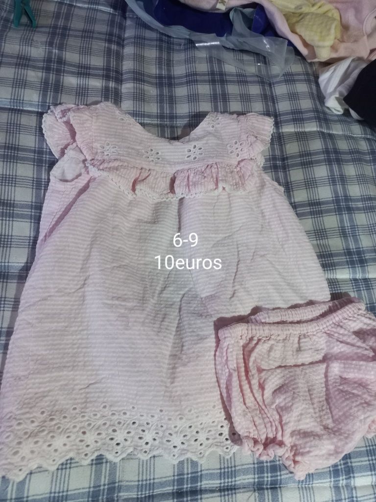 Roupa de bebé menina vários tamanhos