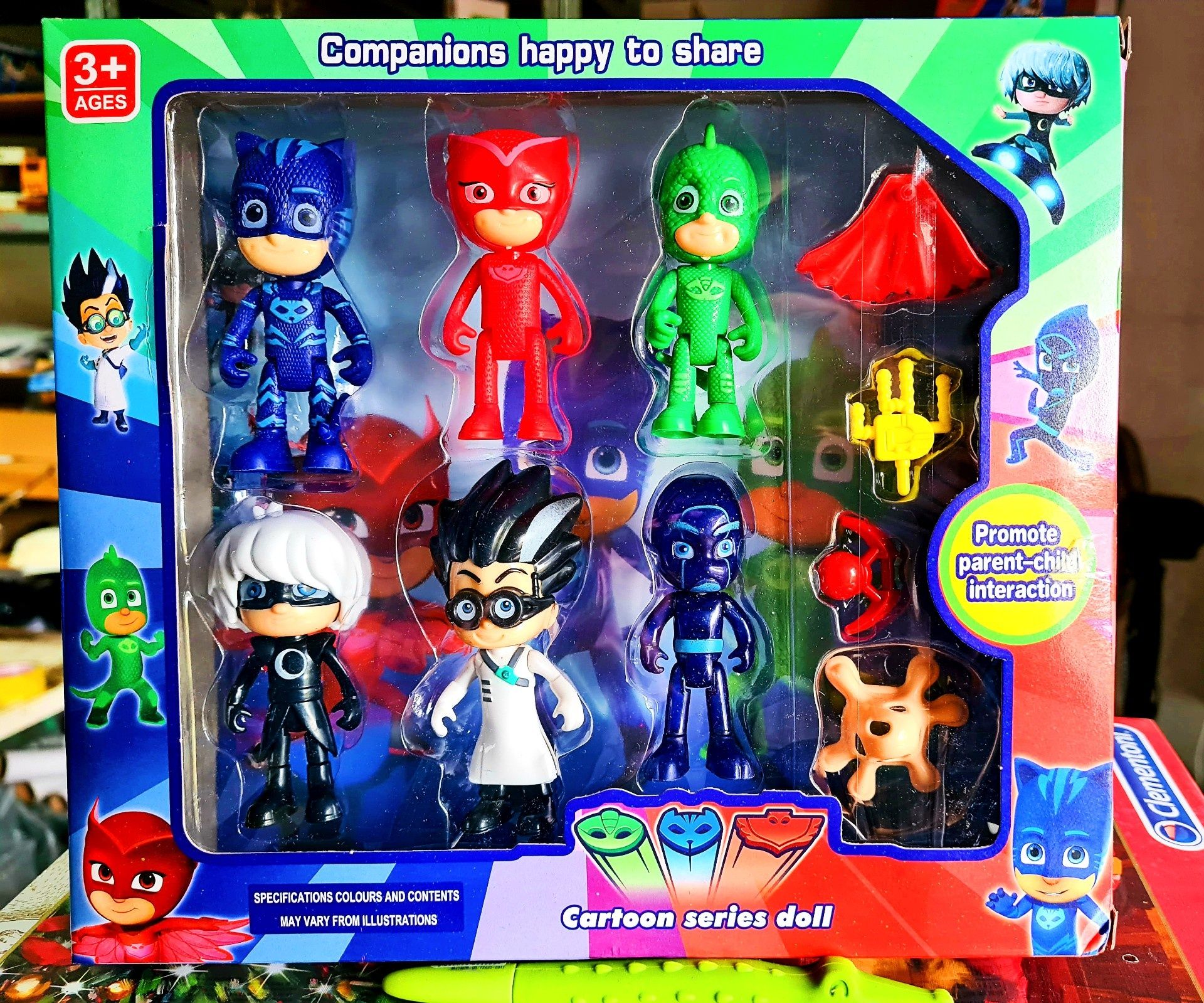 Nowy zestaw figurek figurki Pidżamersi PJ Masks - zabawki