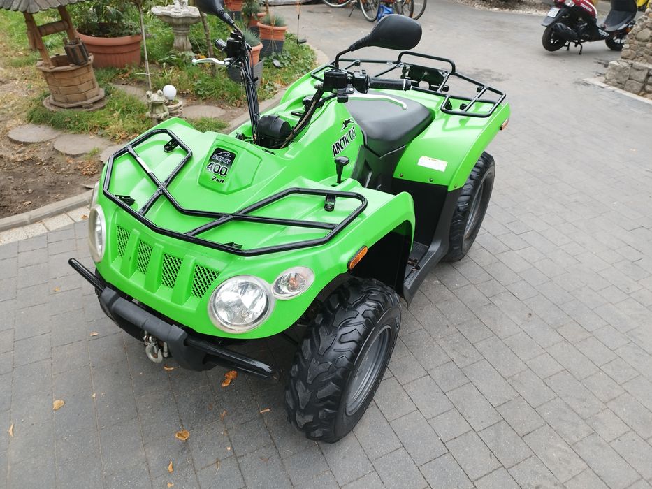 Arctic cat 400 homologacja do 15kw