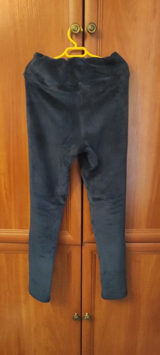 Теплі велюрові лосини на велюрі для дівчинки