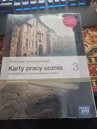 Karty pracy "Poznać przeszłość" klasa 3