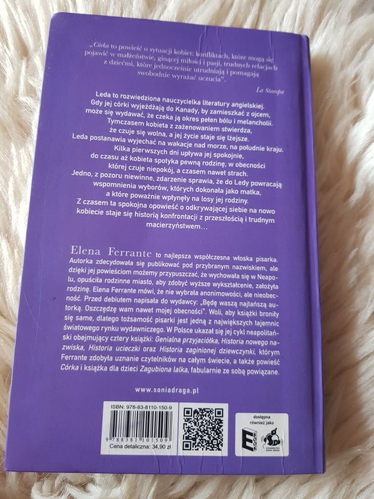 Książka Córka Elena Ferrante