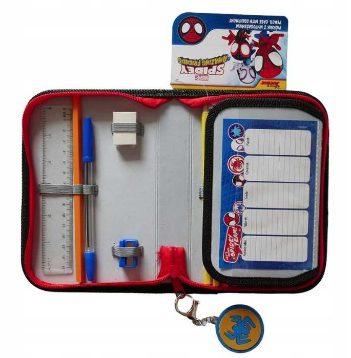 Beniamin piórnik z wyposażeniem Spidey 063699