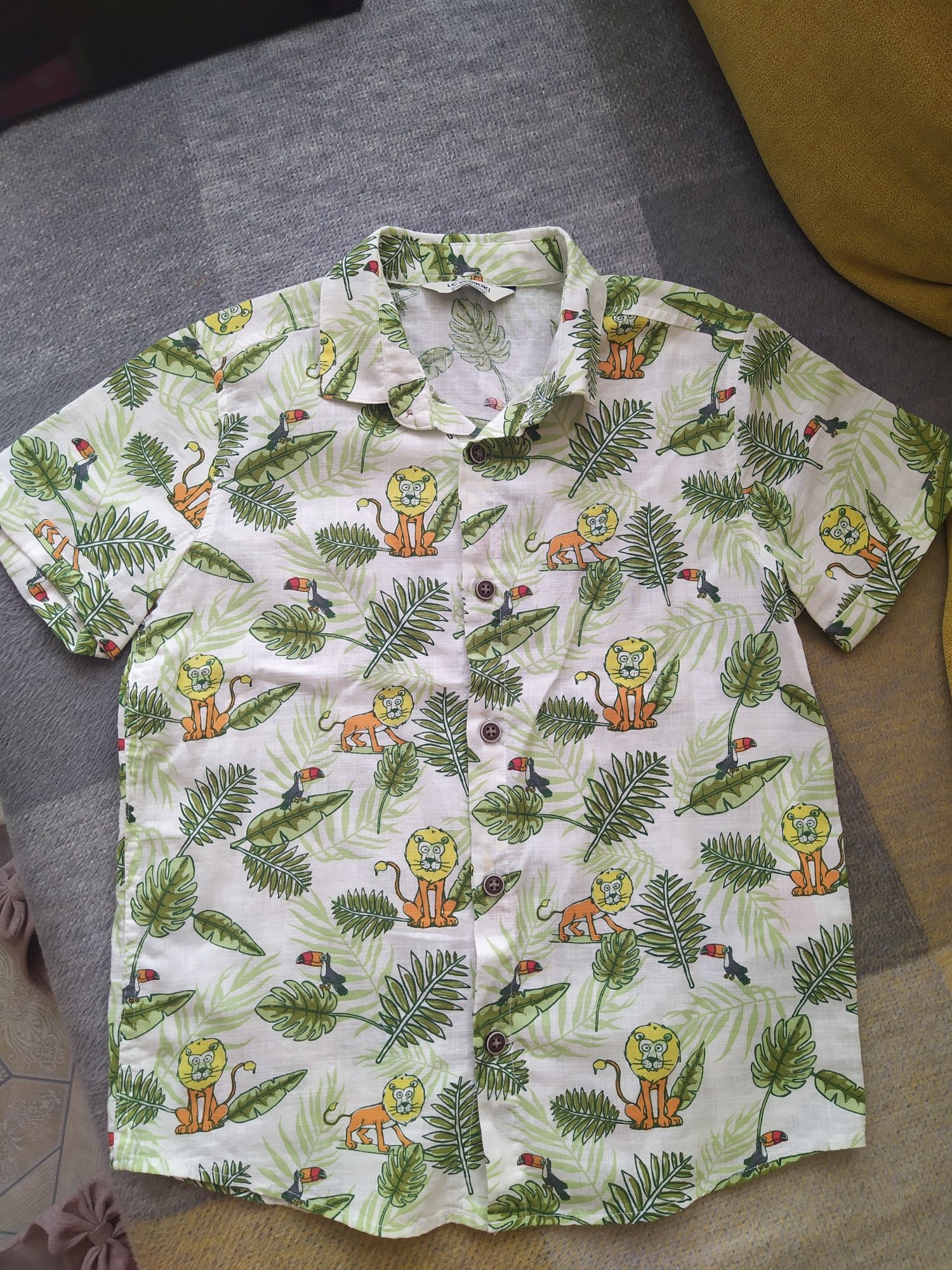 Новая рубашка сорочка на мальчика LC Waikiki, 6-7 лет