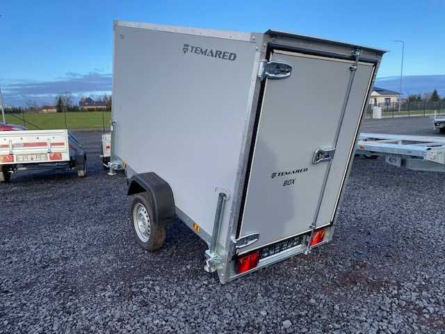 Przyczepa FURGON TEMARED 8 smart box 233x125cm DMC750 furgon raty