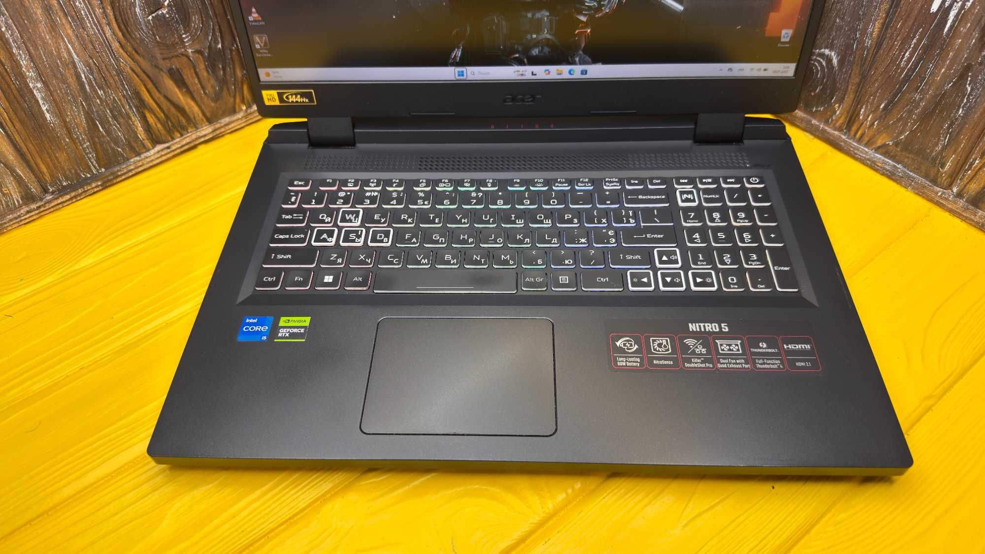 Геймерский Ноутбук Acer Nitro An517-55 /Core i5-12450H/RTX 3050 4 GB