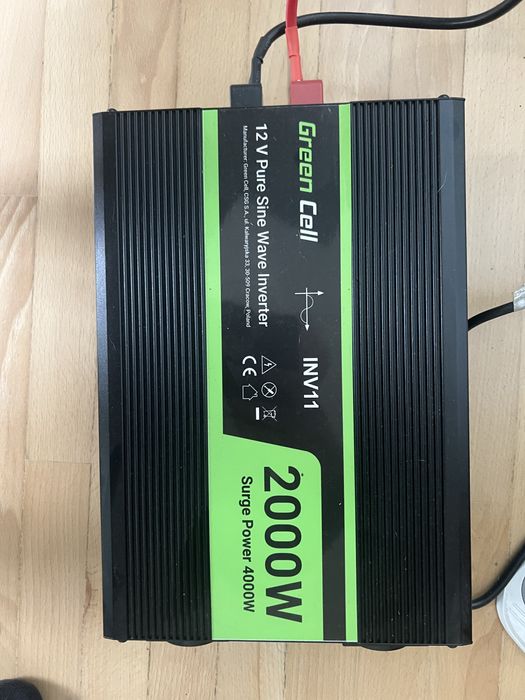 Green cell якісний та надійний інвертор 12в/220 чистий синус