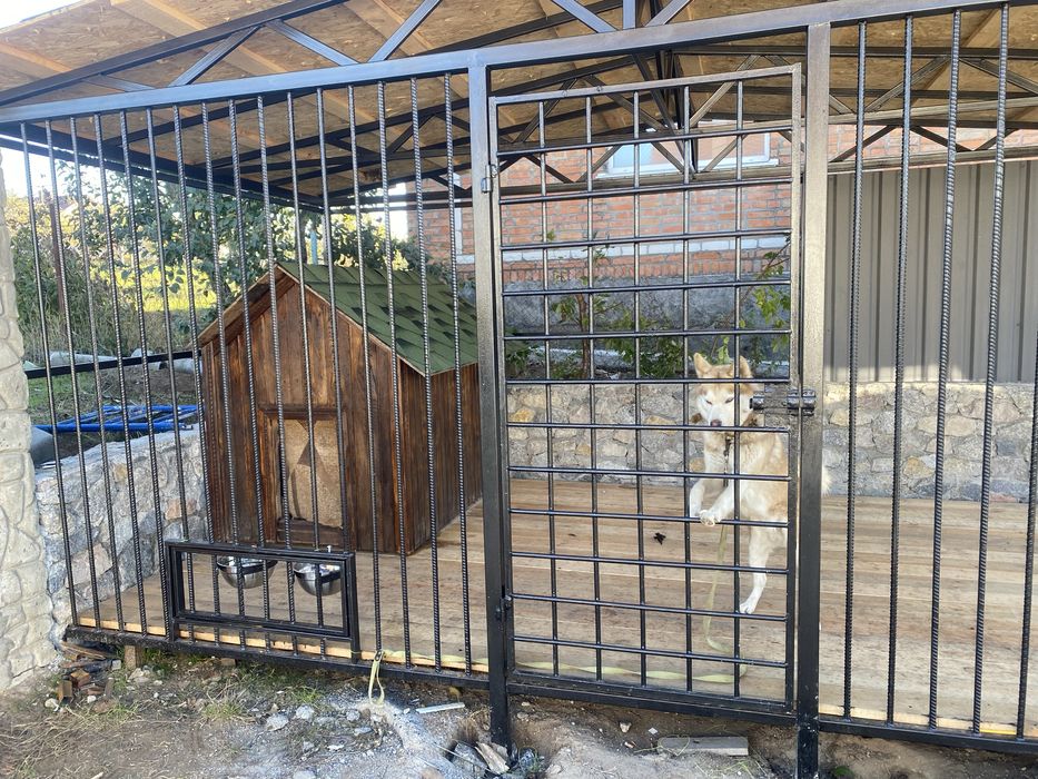 Сварочные роботы! Вольер, навес, ворота, беседка любой сложности.