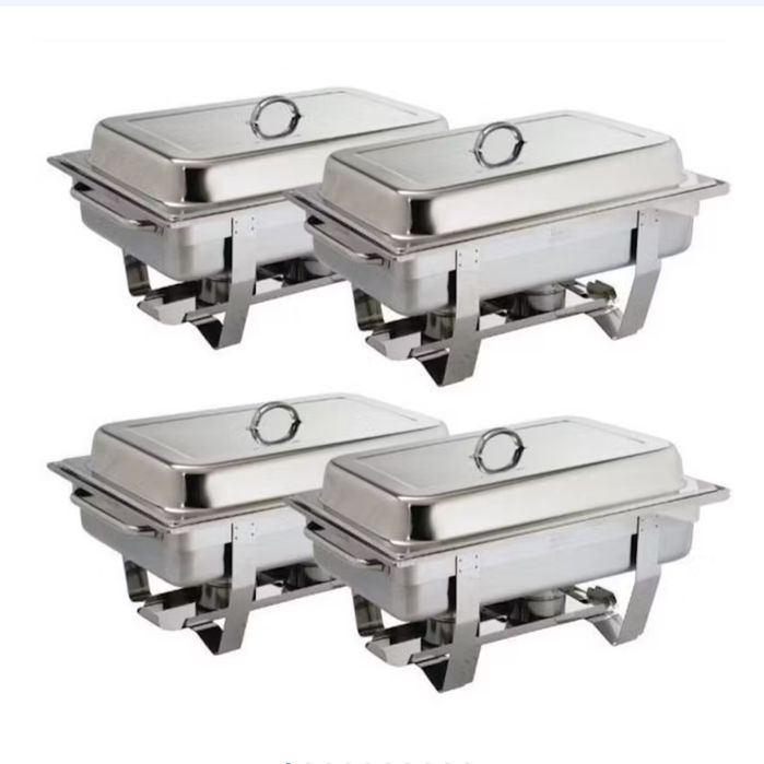 Rechaud de inox para eventos