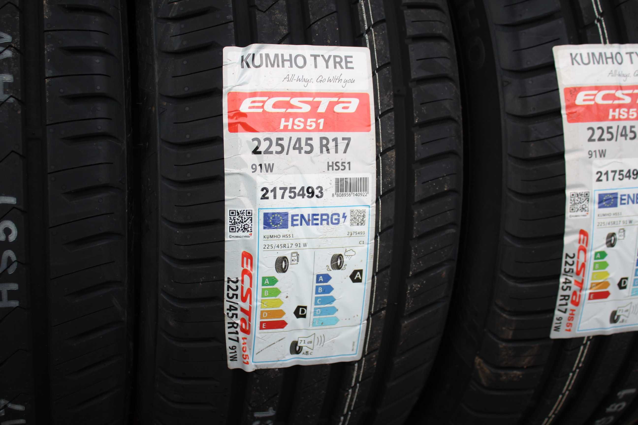 225 45 r17 KUMHO Ecsta HS51