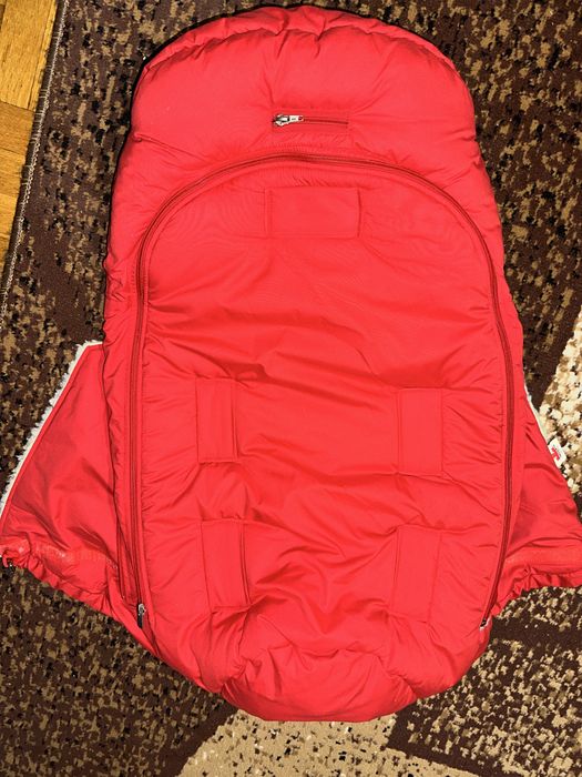 Конверт в коляску на овчині трансформер Ontario Baby Alaska Climate