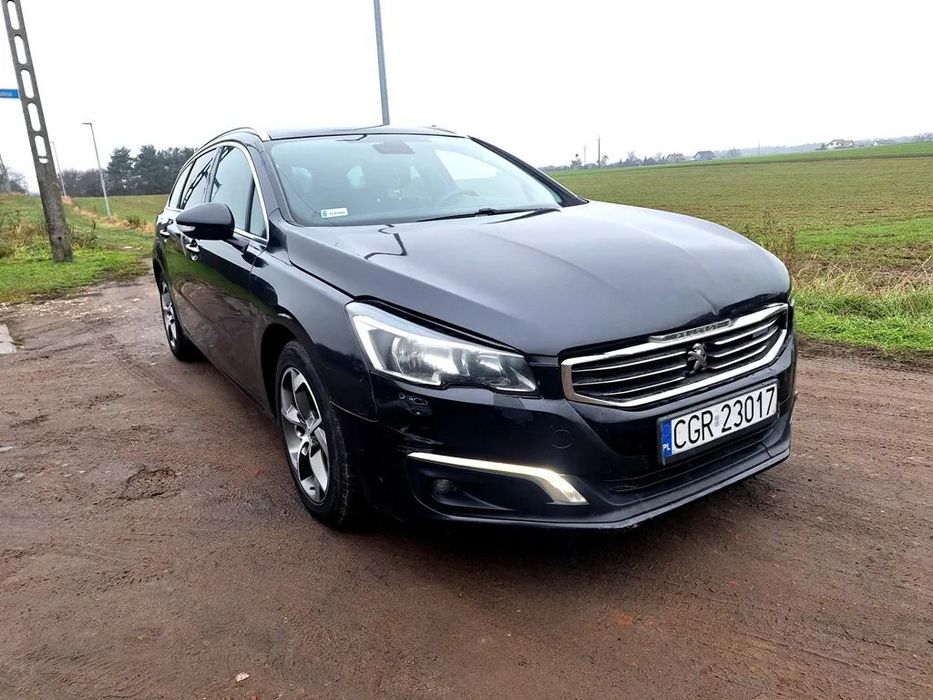 Peugeot 508 Peugeot 508 2016 rok  lift  2.0 HDI 180KM Panorama Ledy Navi
