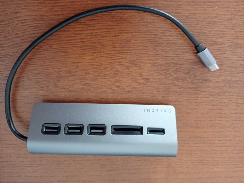 3x Usd-A/Sd&Micro Sd Cards Slots/Slots De Cartes_Satechi