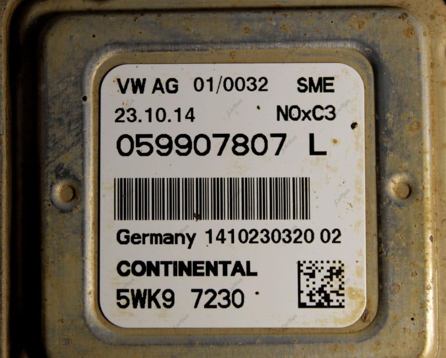 Датчик NOx 059907807AB Volkswagen Touareg FL NF Датчик нокс Туарег НФ