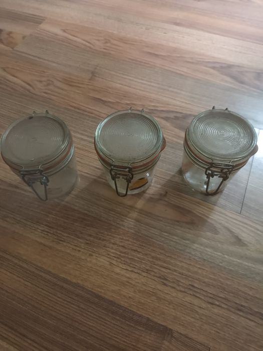 Słoiki typu weka 3 sztuki