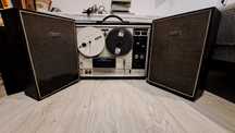 Gravador de bobine Sony Tc 270, anos 60
