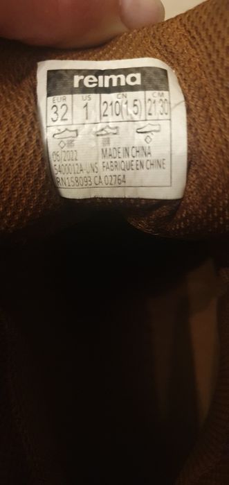 Продам ботінки Reima, 32 розмір