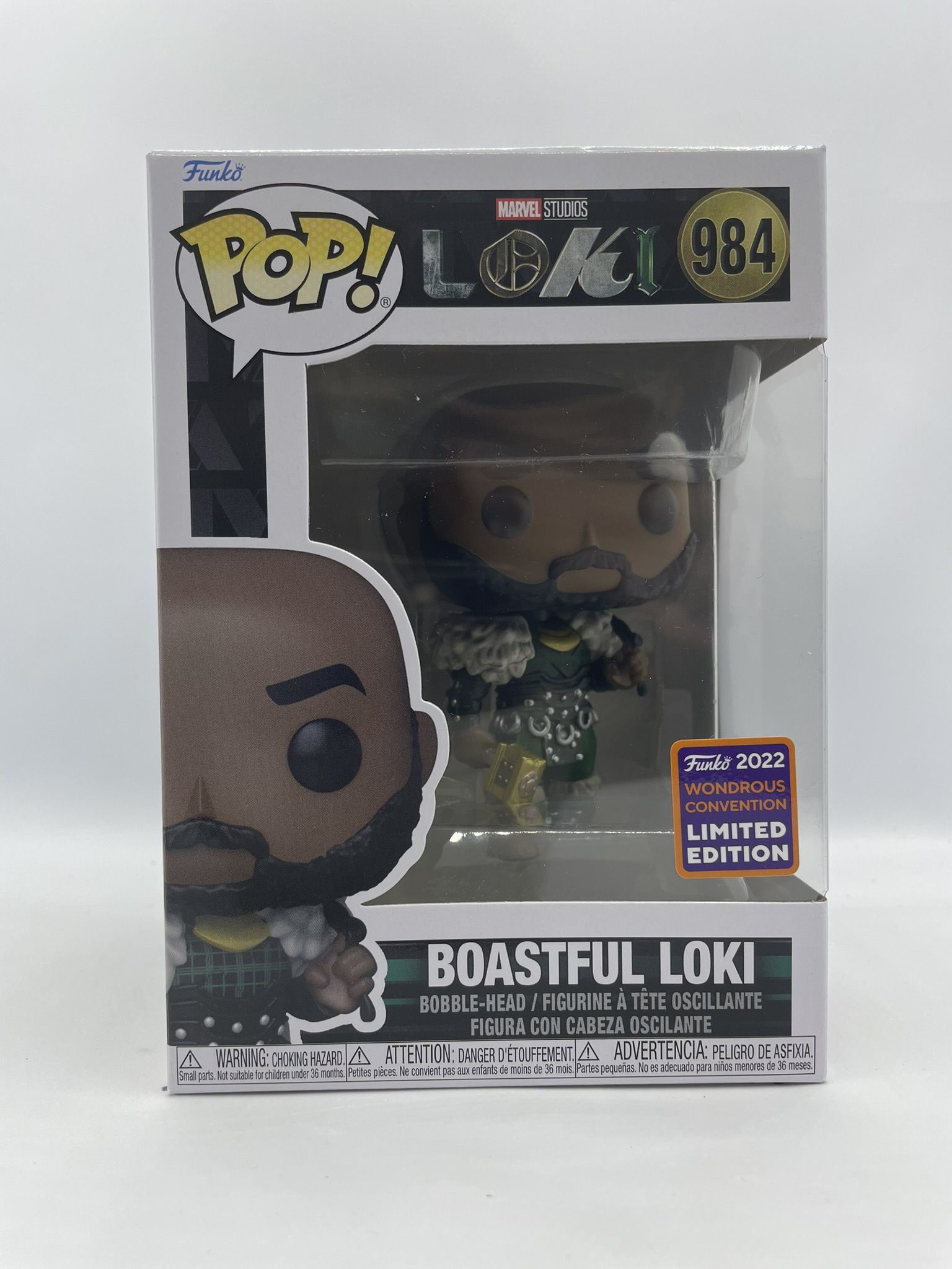 Funko Pop Marvel 984 Boastful loki #1