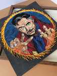 Obraz "Doktor Strange" w technice quilling