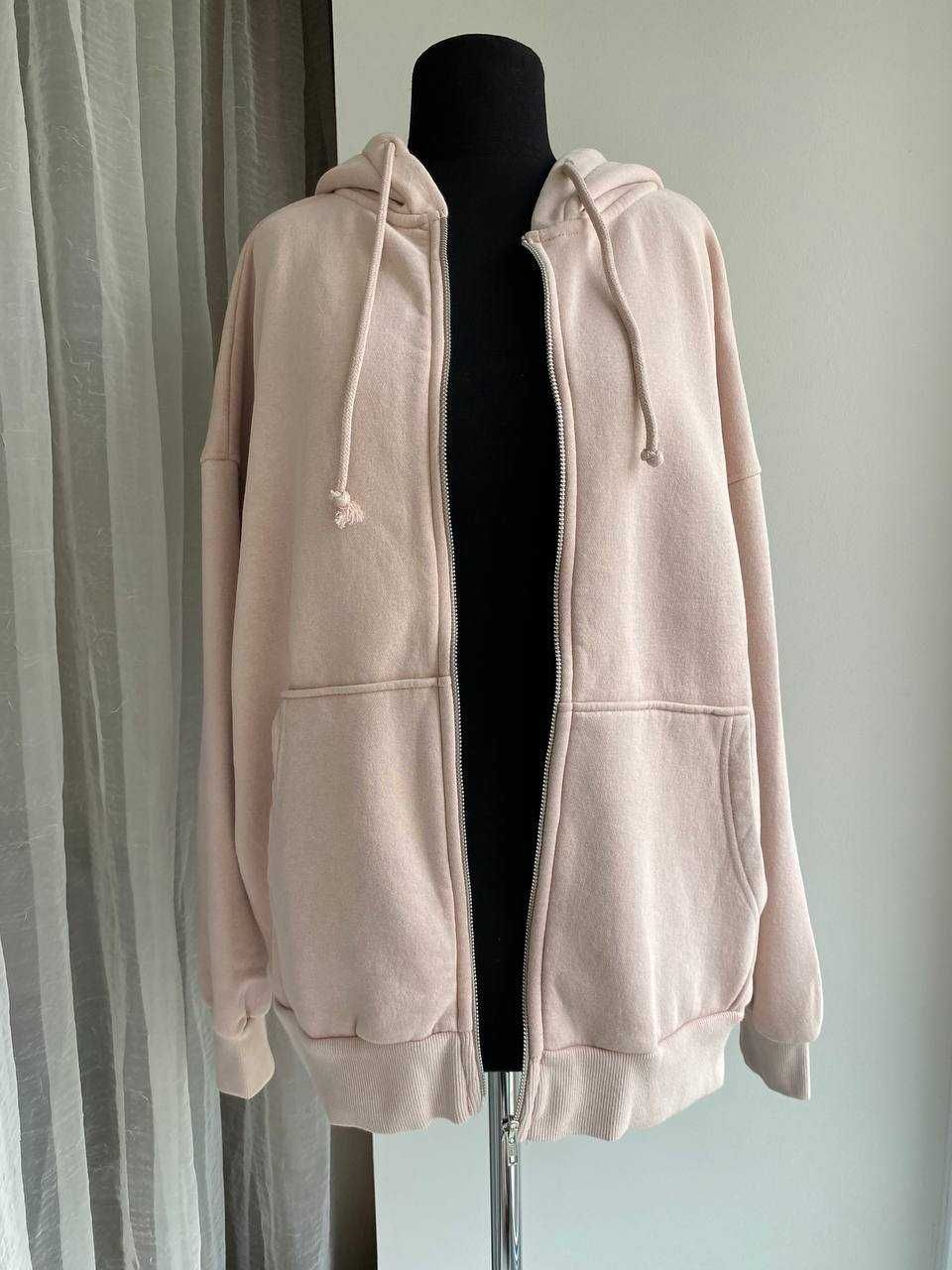 Stradivarius Рожева толстовка 6521/522/134 Розовая толстовка оверсайз
