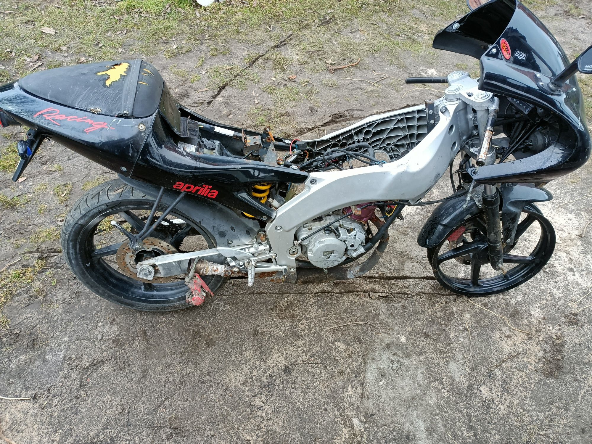 Aprilia rs50 am6 na części