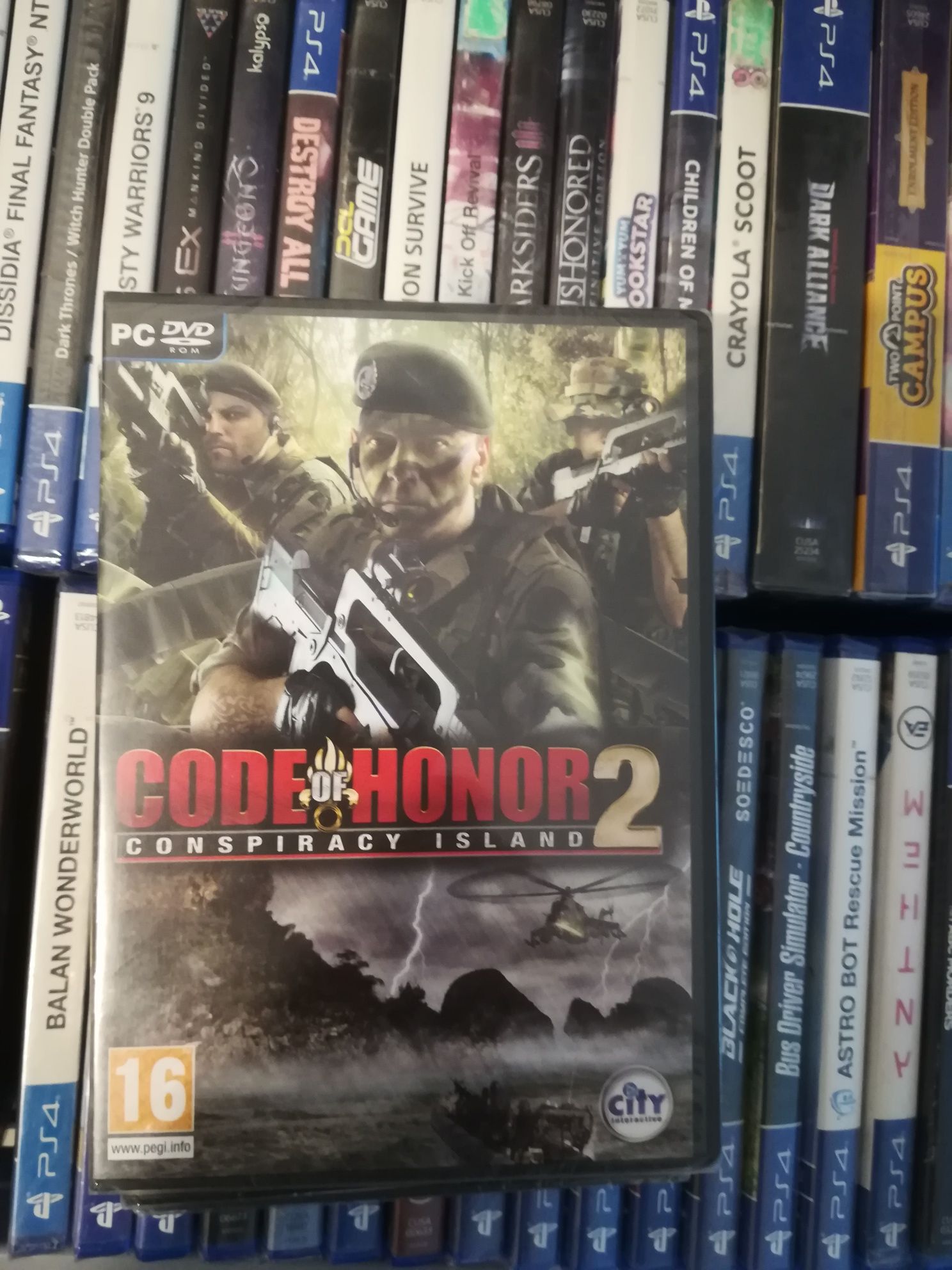 Code of honor 2 conspiracy Island nowa folia pc