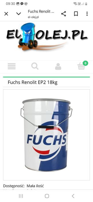 Smar Fusch Renolit Ep2 18kg