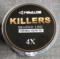 Plecionka MAVLLOS Killers 220m 0,06mm 1,8kg