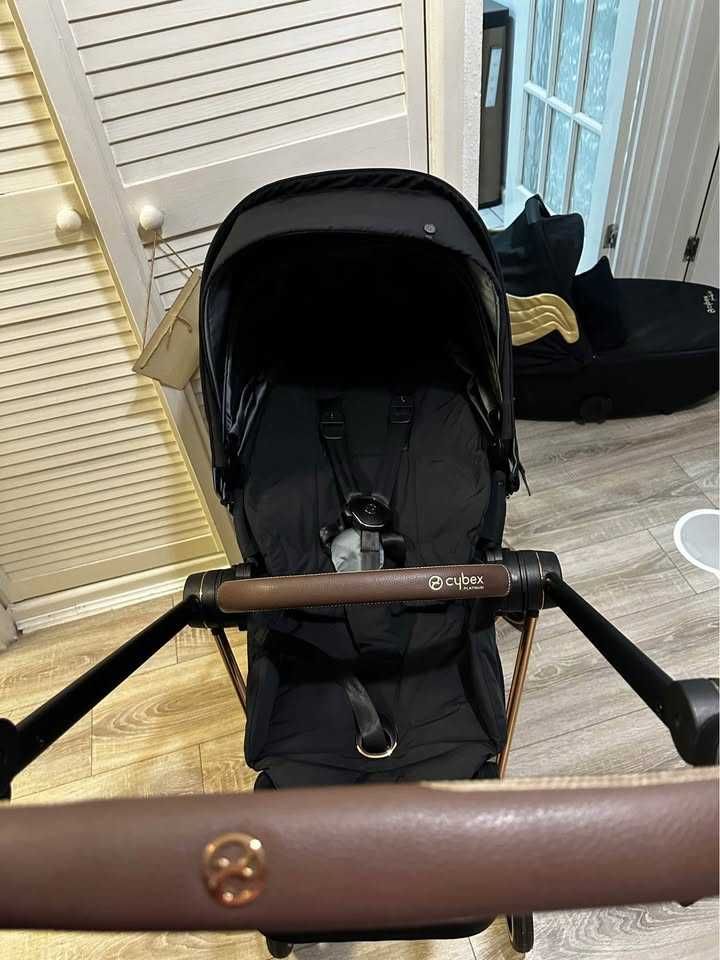 wóżek dziecięcy Cybex Mios Rose Gold x Jeremy Scott Gold Wings